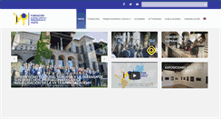 Desktop Screenshot of fundacionyuste.org